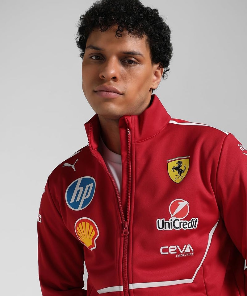 PUMA جاكيت سوفت شل لفريق سكوديريا فيراري F1 2025 - أحمر - Image 3